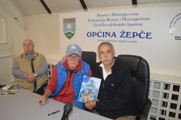 PROMOCIJA KNJIGE ,, FUDBAL JE MOJ ŽIVOT“ U ŽEPČU